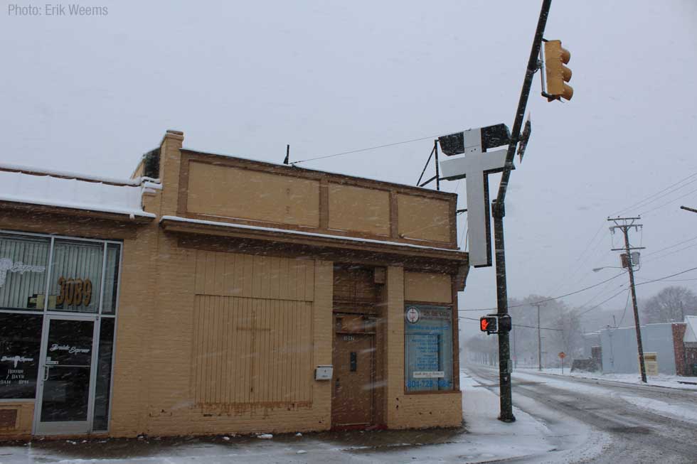 Hull Street Snowfall Richmond Virginia