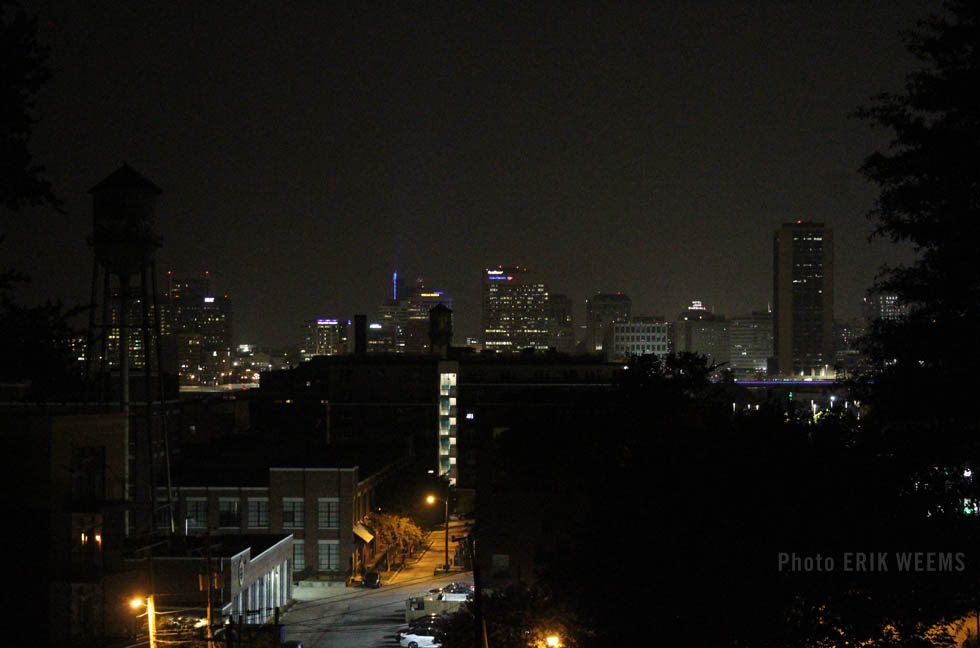 Night time in Richmond Virginia
